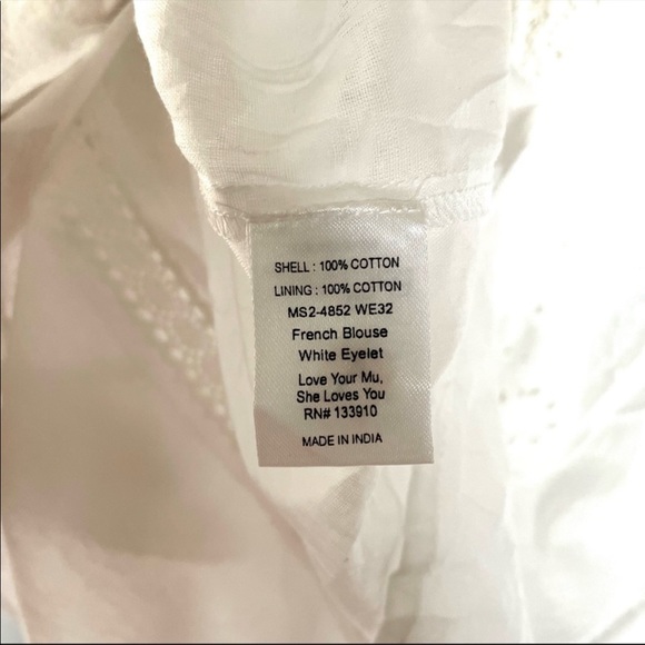 Show Me Your MuMu French Cotton Blouse - Picture 10 of 11